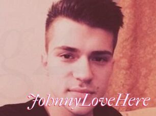 JohnnyLoveHere